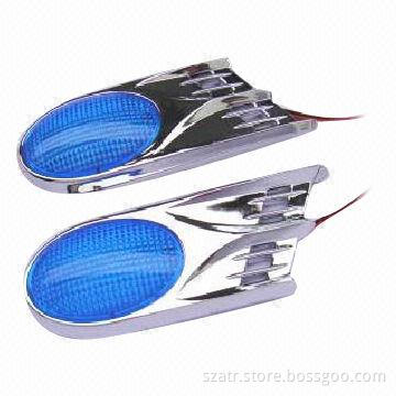New Style Car Side Lamps with novel design and plating surface treatment